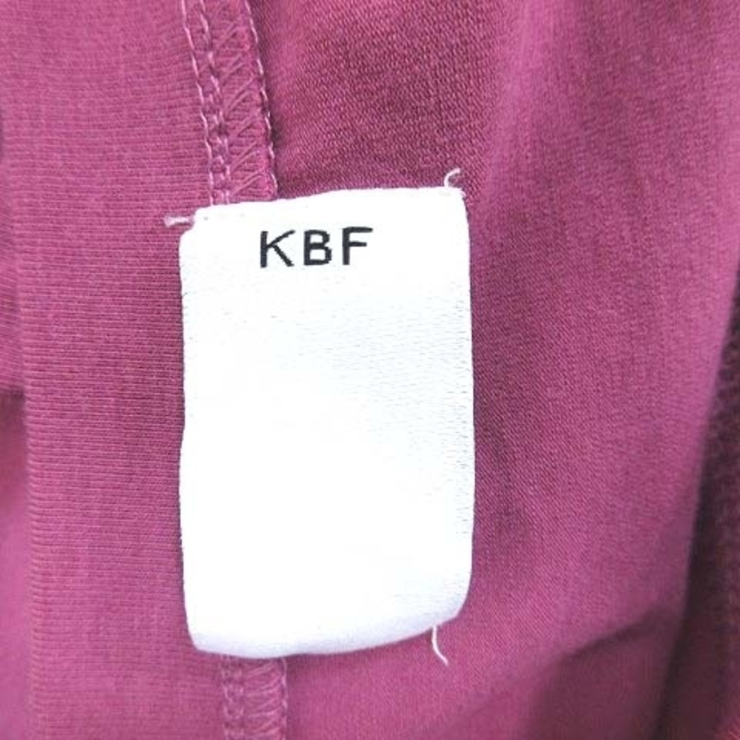 KBF(ケービーエフ)のケイビーエフ カットソー 長袖 ロールアップ オープンショルダー ONE 紫 レディースのトップス(カットソー(長袖/七分))の商品写真