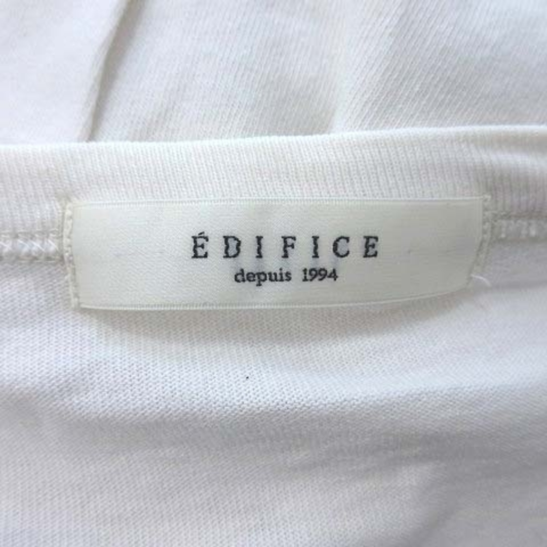 EDIFICE(エディフィス)のエディフィス Tシャツ カットソー 七分袖 クルーネック S 白 ホワイト メンズのトップス(その他)の商品写真