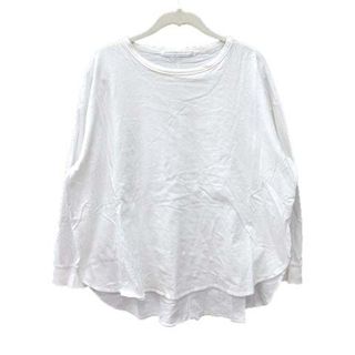 ページボーイ(PAGEBOY)のページボーイ カットソー 長袖 ドロップショルダー ボートネック F 白(カットソー(長袖/七分))