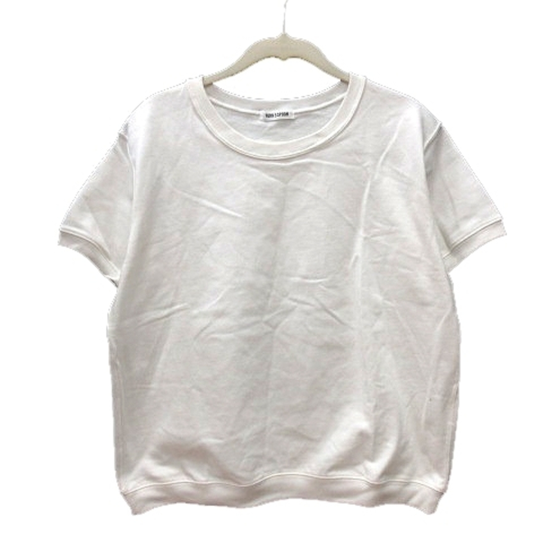 URBAN RESEARCH DOORS(アーバンリサーチドアーズ)のアーバンリサーチ ドアーズ カットソー Tシャツ クルーネック 半袖 One 白 レディースのトップス(Tシャツ(半袖/袖なし))の商品写真