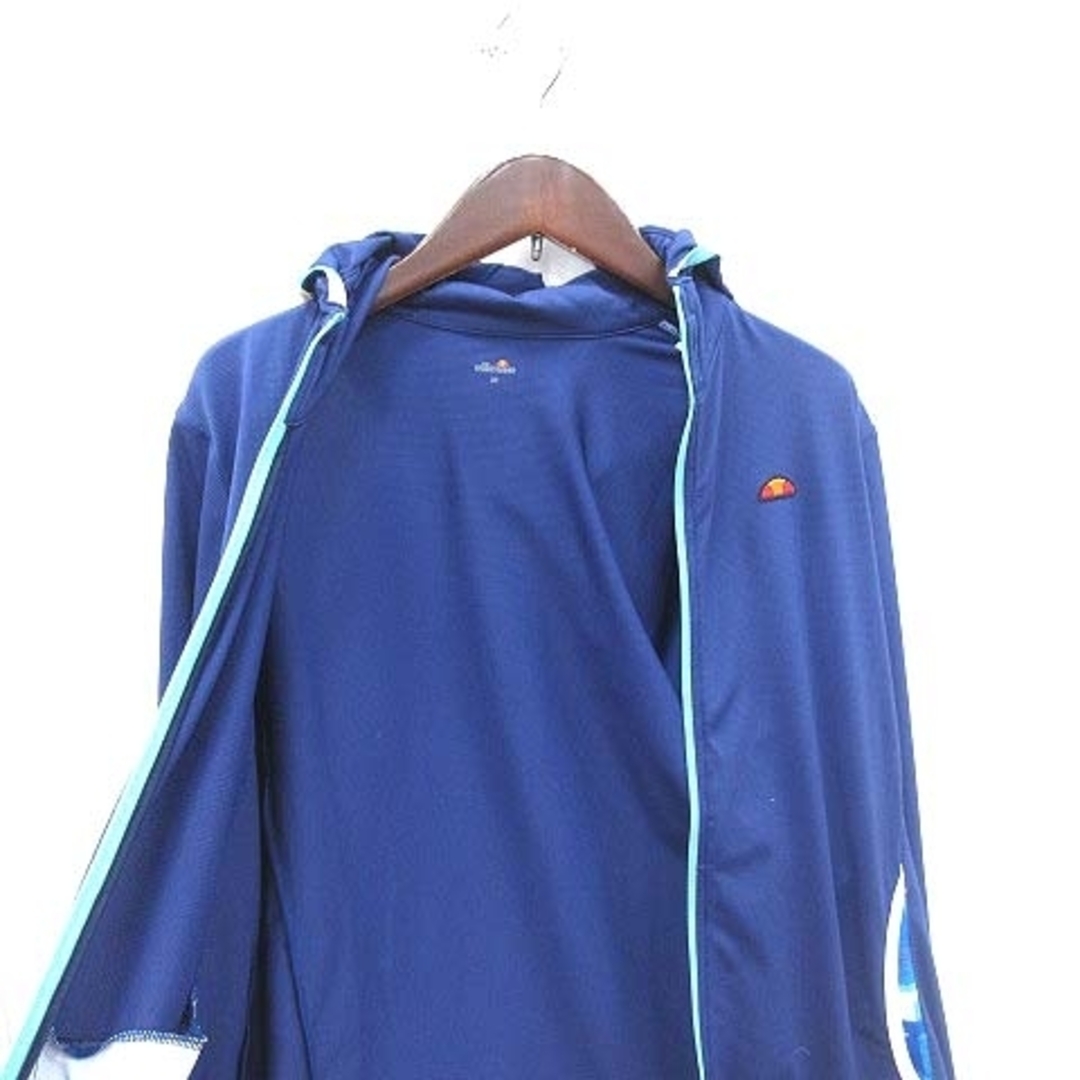 ellesse(エレッセ)のエレッセ テニスウエア ウインドブレーカー パーカー アルファドライ M 紺 スポーツ/アウトドアのテニス(ウェア)の商品写真