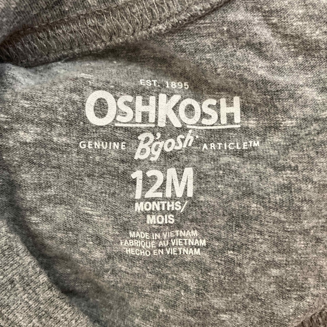 OshKosh(オシュコシュ)のOshKosh B'gosh ベビーロンパース キッズ/ベビー/マタニティのベビー服(~85cm)(ロンパース)の商品写真