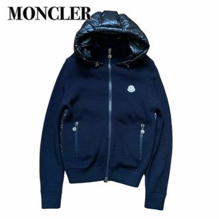 モンクレール(MONCLER)の美品 MONCLER モンクレール ダウンジャケット 切り替え メンズ(ダウンジャケット)