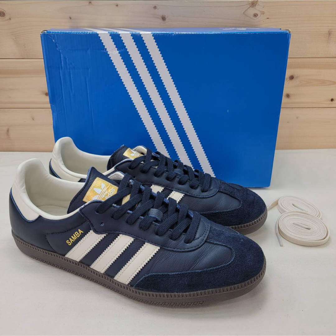 adidas(アディダス)のアディダス サンバ OG ナイトネイビー/クリームホワイト 28.5センチ メンズの靴/シューズ(スニーカー)の商品写真