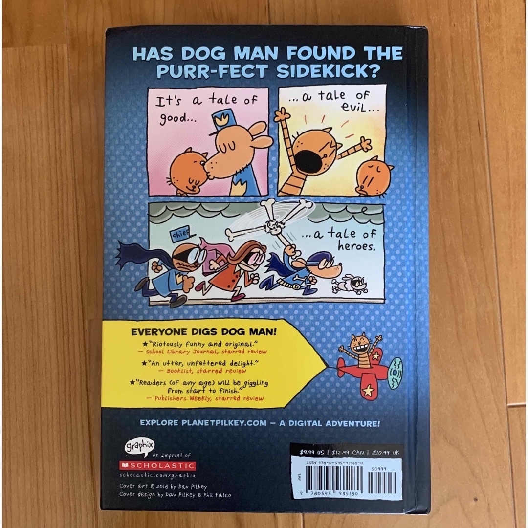 ドッグマン　洋書　ＤＯＧ　ＭＡＮ　2冊セッハードカバー エンタメ/ホビーの本(洋書)の商品写真