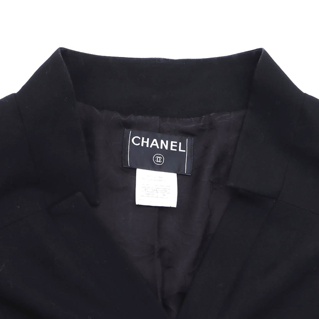 CHANEL(シャネル)のシャネル CHANEL ココボタン セットアップ 2001年 スーツ ウール レディースのフォーマル/ドレス(スーツ)の商品写真