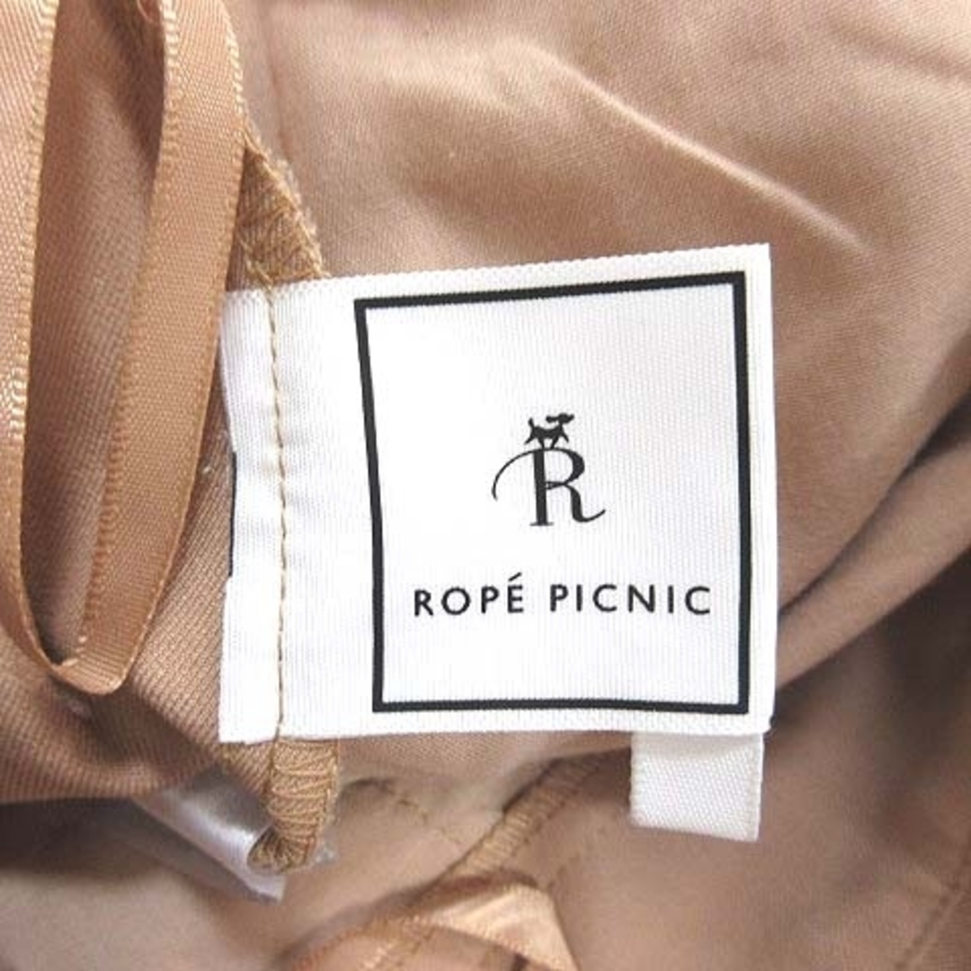 Rope' Picnic(ロペピクニック)のロペピクニック ワイドパンツ ロング タック イージーパンツ 38 ベージュ レディースのパンツ(その他)の商品写真