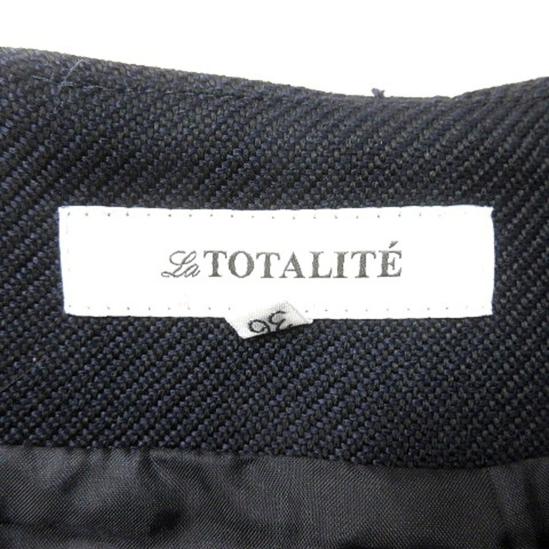 La TOTALITE(ラトータリテ)のラ トータリテ La TOTALITE タイトスカート ミモレ ロング 36 紺 レディースのスカート(ロングスカート)の商品写真