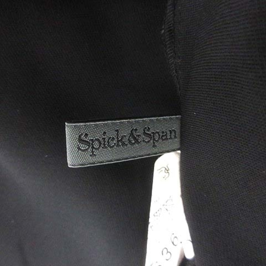 Spick & Span(スピックアンドスパン)のSpick&Span ブラウス Vネック ノースリーブ 36 黒 ブラック レディースのトップス(シャツ/ブラウス(半袖/袖なし))の商品写真