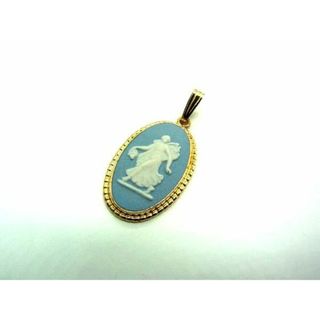 ウェッジウッド(WEDGWOOD)の■美品■ WEDGWOOD ウェッジウッド ジャスパー ネックレスチャーム ペンダントトップ アクセサリー レディース ゴールド系 DE1072(その他)