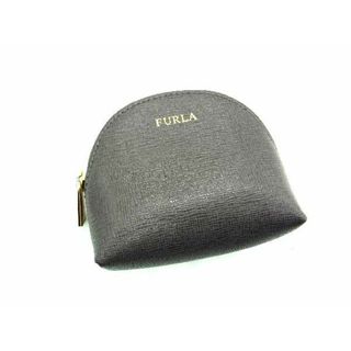 フルラ(Furla)の■美品■ FURLA フルラ レザー ポーチ ミニポーチ マルチケース レディース グレー系 DE1113(ポーチ)