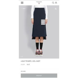 THOM BROWNE(スカート)のフリマアイテム一覧 THOM BROWNE(スカート)のフリマアイテム一覧