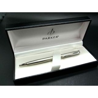 パーカー(Parker)の■美品■ PARKER パーカー ツイスト式ボールペン 筆記用具 ステーショナリー メンズ レディース シルバー系 DE1132(ペン/マーカー)