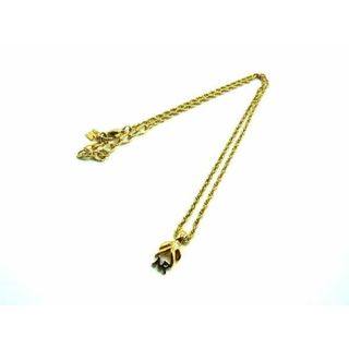 ニナリッチ(NINA RICCI)の■美品■ NINA RICCI ニナリッチ ロゴモチーフ ネックレス ペンダント アクセサリー レディース ゴールド系 DE1108(ネックレス)