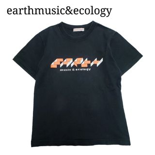 アースミュージックアンドエコロジー(earth music & ecology)のearthmusic&ecology ロゴ プリント Tシャツ(Tシャツ(半袖/袖なし))