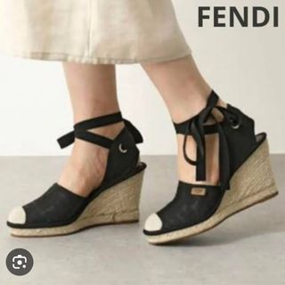 FENDI - FENDI ウェッジソール ズッカ柄