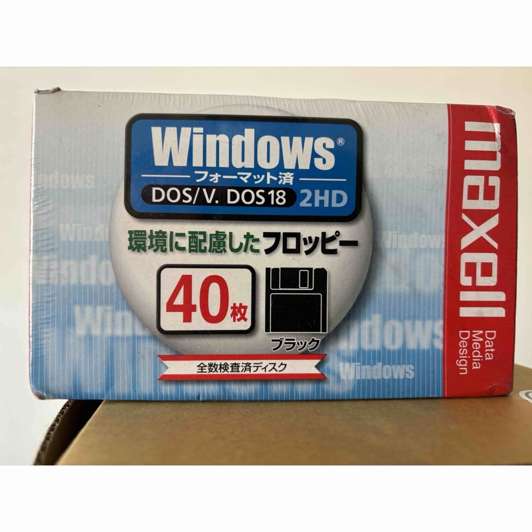 maxell(マクセル)のマクセル フロッピーディスク 2HD 40枚 新品未使用 スマホ/家電/カメラのPC/タブレット(その他)の商品写真