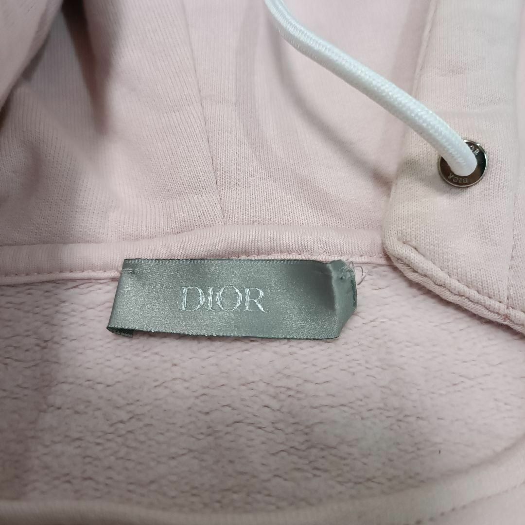 Christian Dior(クリスチャンディオール)の定価約20万 美品 Dior ディオール パーカー 刺繍 ピンク レディースのトップス(パーカー)の商品写真