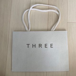 スリー(THREE)のTHREE スリー　ショップバッグ　袋(ショップ袋)