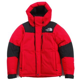 ノースフェイス(THE NORTH FACE) ダウンジャケット(メンズ)（レッド 