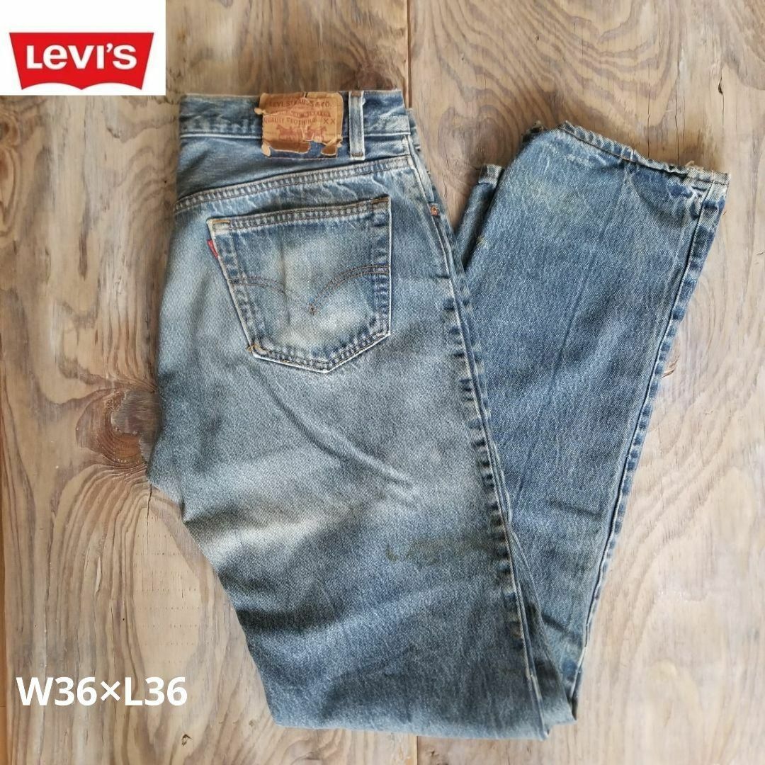 Levi's(リーバイス)の80s　Vintage levi's リーバイス　501 36インチ usa製 メンズのパンツ(デニム/ジーンズ)の商品写真