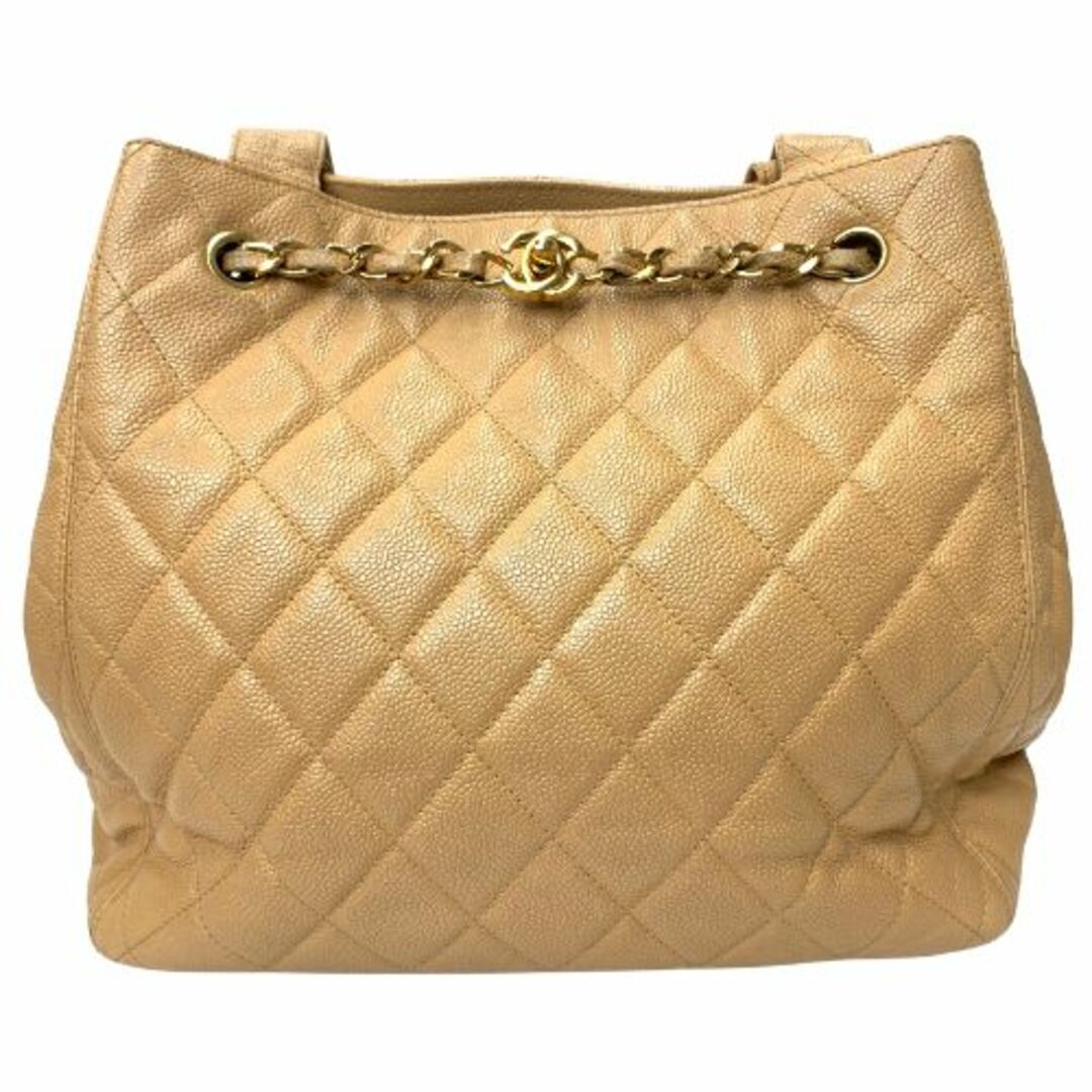 CHANEL(シャネル)のシャネル CHANEL 1997 キャビアスキン ココマーク トートバッグ レディースのバッグ(トートバッグ)の商品写真