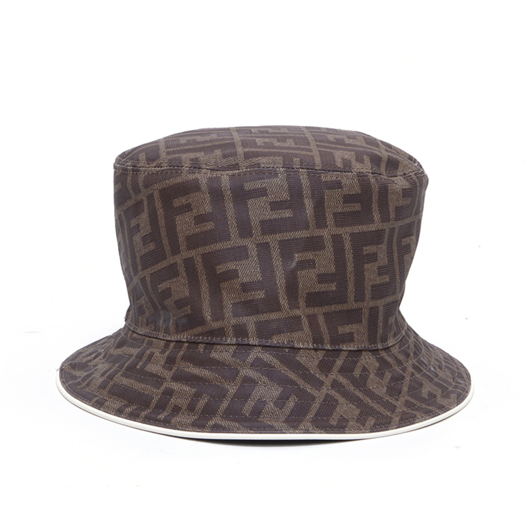 FENDI(フェンディ)のフェンディ FENDI ズッカ リバーシブルハット ハット PVC レディースの帽子(ハット)の商品写真