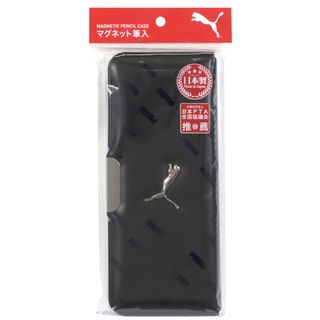 プーマ(PUMA)の新品　プーマ　筆箱　タフキング　エンブレムデザイン　黒×総ロゴデザイン(ペンケース/筆箱)