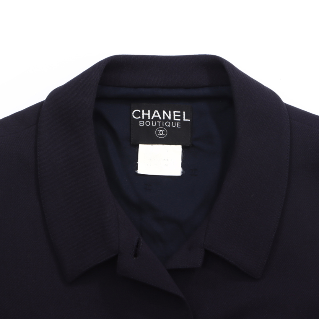 CHANEL(シャネル)のシャネル CHANEL グリポア ボタン スカート セットアップSize:40 スーツ レディースのフォーマル/ドレス(スーツ)の商品写真