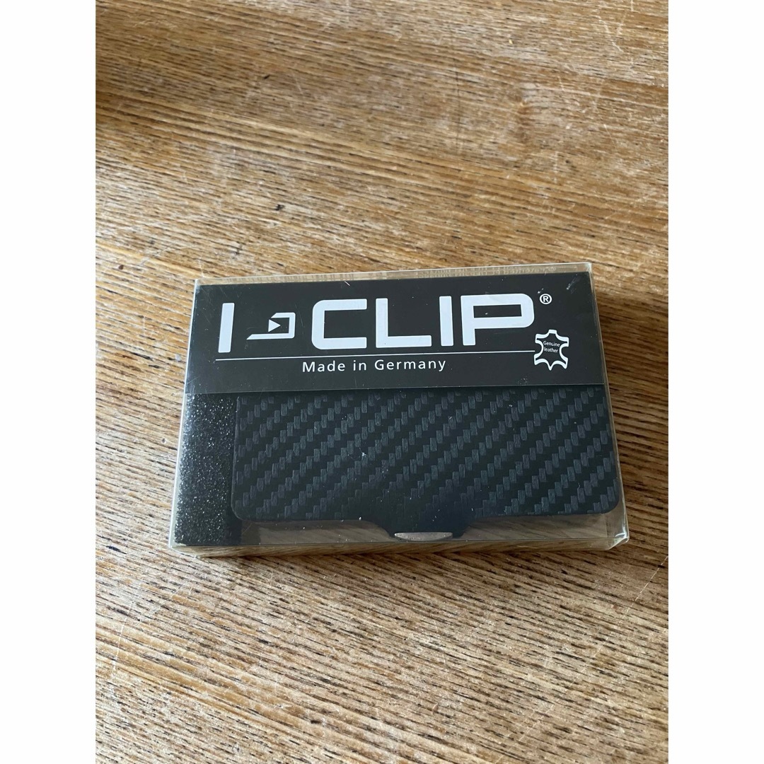[I-CLIP] カーボンパターン  マネークリップ　カードケース メンズのファッション小物(マネークリップ)の商品写真