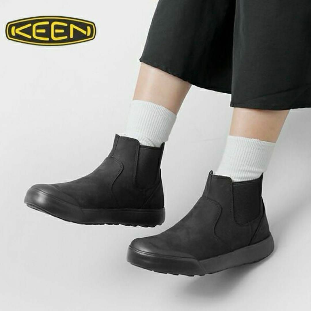KEEN(キーン)の未使用★KEEN ELENA CHELSEA サイドゴアブーツ 0309 レディースの靴/シューズ(ブーツ)の商品写真