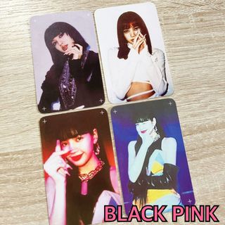 BLACK PINK How you like that 4枚セット リサ(アイドルグッズ)