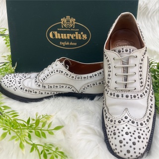 チャーチ(Church's)のChurch's  チャーチ BURWOOD レザーシューズ 革靴 スタッズ(ローファー/革靴)