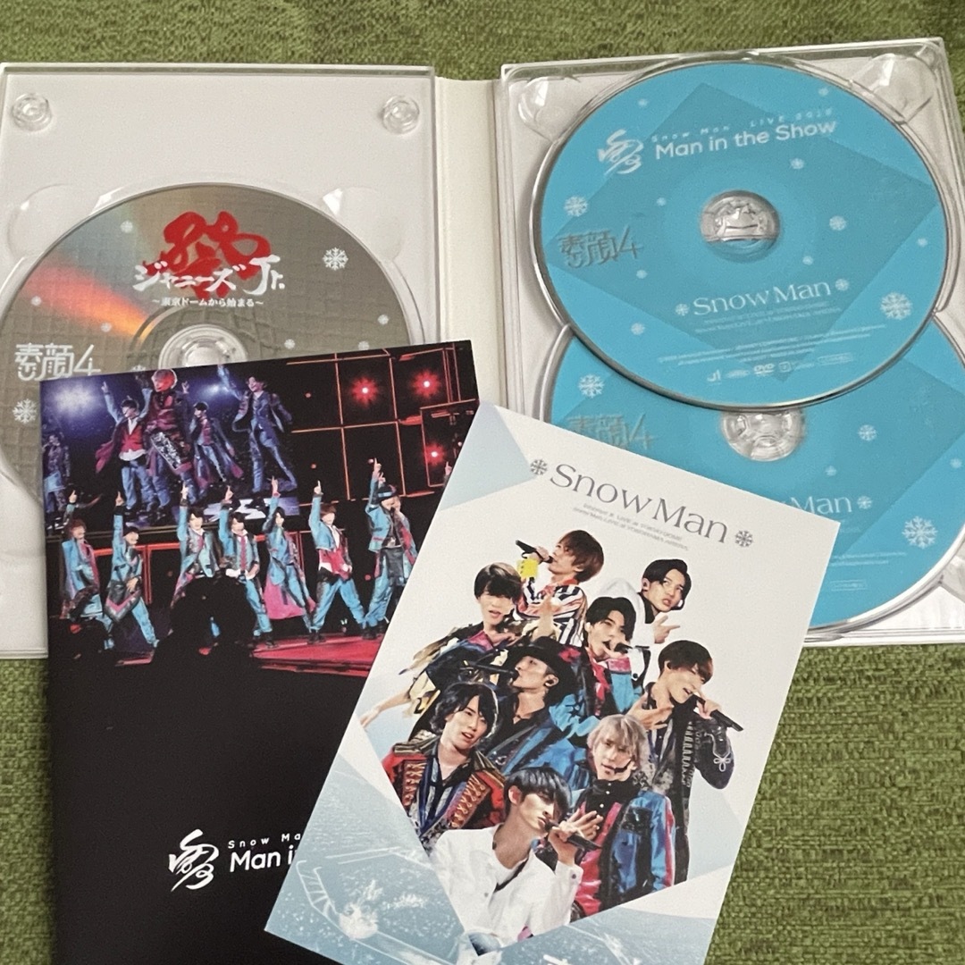 Snow Man(スノーマン)の素顔4 SnowMan盤　正規品 DVD 3枚組　Snow Man盤 エンタメ/ホビーのDVD/ブルーレイ(アイドル)の商品写真