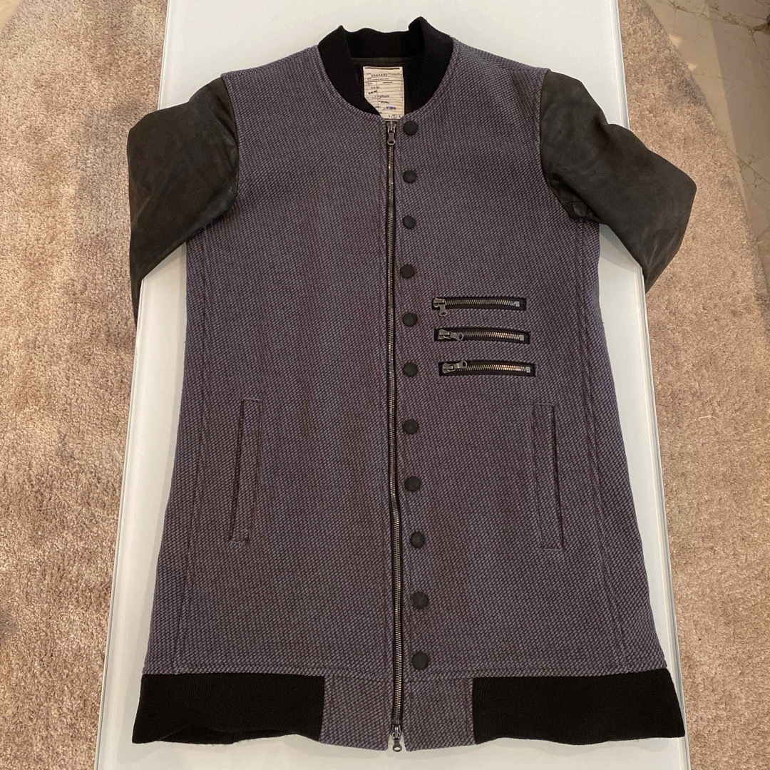 SHAREEF - SHAREEF DOBBY MELTON LONG STADIUM JACKETの通販 by SHAREEF - SHAREEF DOBBY MELTON LONG STADIUM JACKETの通販 by
