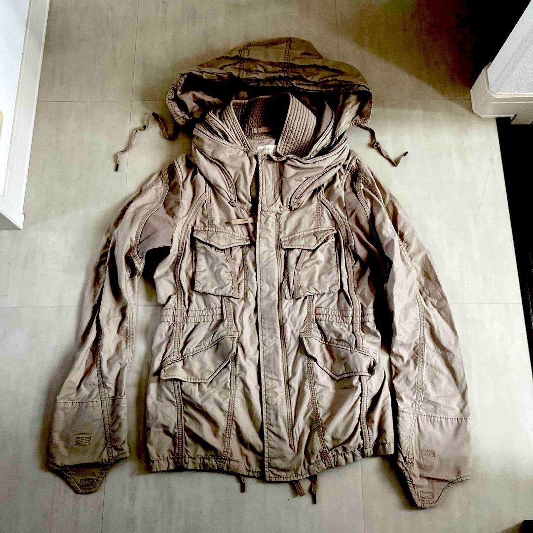 goa(ゴア)のビッグフードブルゾン メンズのジャケット/アウター(ブルゾン)の商品写真