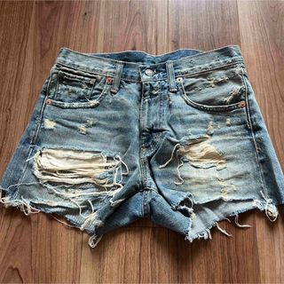 デニムアンドサプライラルフローレン(Denim & Supply Ralph Lauren)のデニサプ☆クラッシュショートパンツ(デニム/ジーンズ)