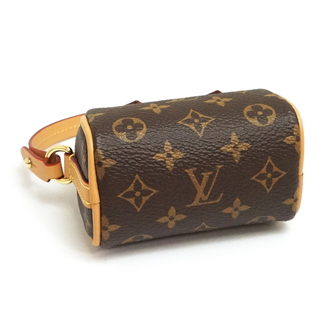 LOUIS VUITTON(ルイヴィトン)のルイ ヴィトン ビジュー サック マイクロ スピーディー バッグチャーム ミニ ポーチ モノグラム ブラウン 茶 ゴールド金具 M00544 LOUIS VUITTON（新品・未使用品） レディースのファッション小物(ポーチ)の商品写真