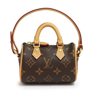 ルイヴィトン(LOUIS VUITTON)のルイ ヴィトン ビジュー サック マイクロ スピーディー バッグチャーム ミニ ポーチ モノグラム ブラウン 茶 ゴールド金具 M00544 LOUIS VUITTON（新品・未使用品）(ポーチ)