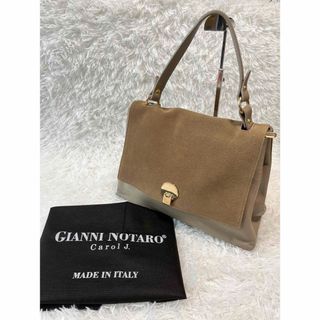 ジャンニノターロ(GIANNI NOTARO)のジャンニノターロ　ハンドバッグ　セミショルダー　IENA 上品(ハンドバッグ)