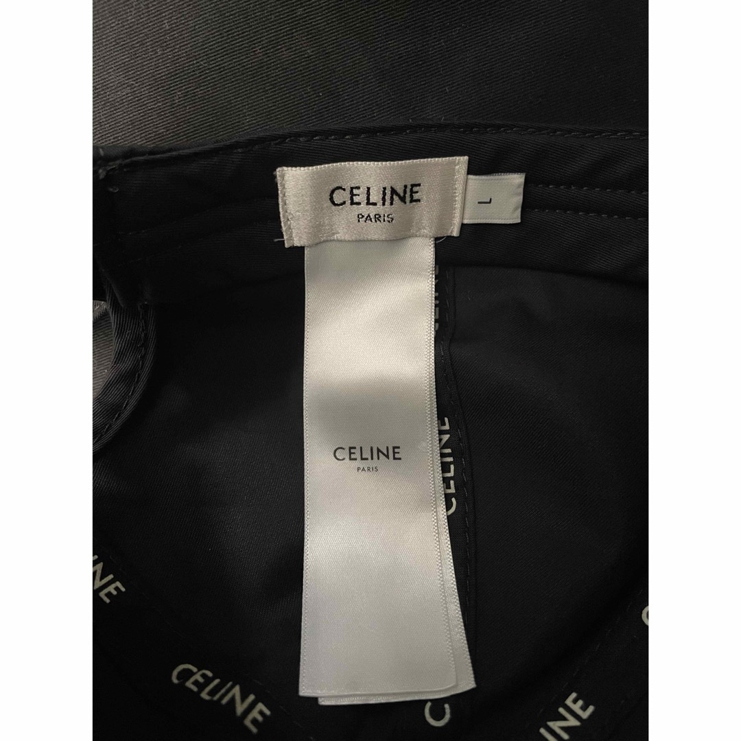 celine(セリーヌ)のsarto様専用トリオンフ ベースボールキャップ / コットン ブラック レディースの帽子(キャップ)の商品写真