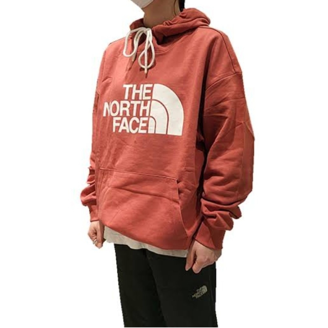 THE NORTH FACE(ザノースフェイス)のノースフェイス コットン パーカー 新品 フーディー ロゴ 長袖 トップス XL メンズのトップス(パーカー)の商品写真