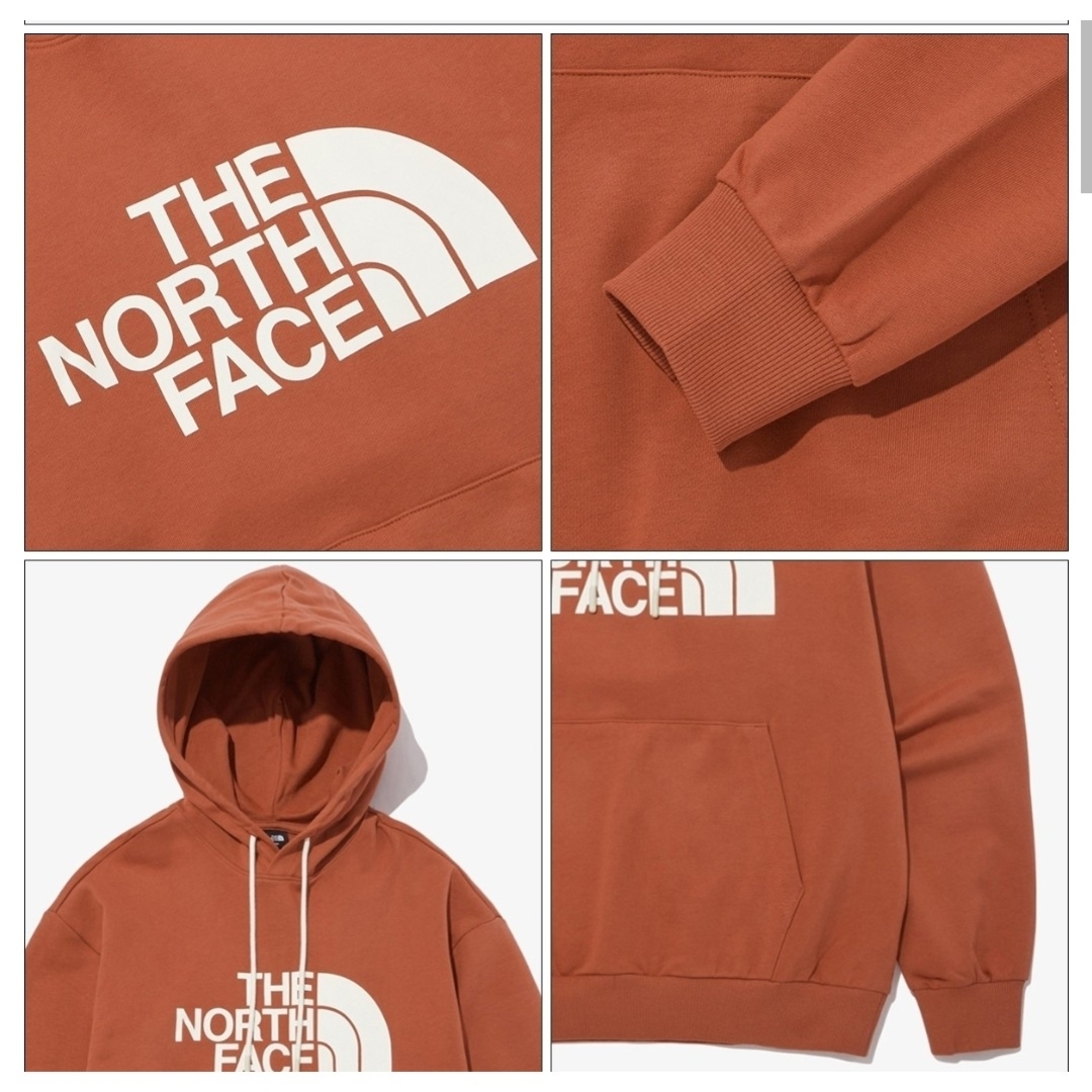 THE NORTH FACE(ザノースフェイス)のノースフェイス コットン パーカー 新品 フーディー ロゴ 長袖 トップス XL メンズのトップス(パーカー)の商品写真