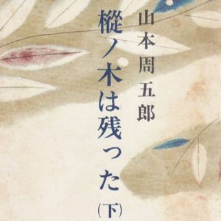 樅ノ木は残った（下）(文学/小説)