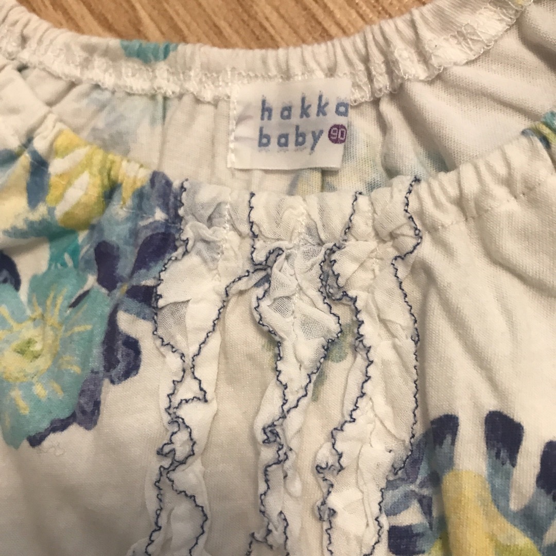 hakka baby(ハッカベビー)のHakka baby 90 ワンピース キッズ/ベビー/マタニティのキッズ服女の子用(90cm~)(ワンピース)の商品写真