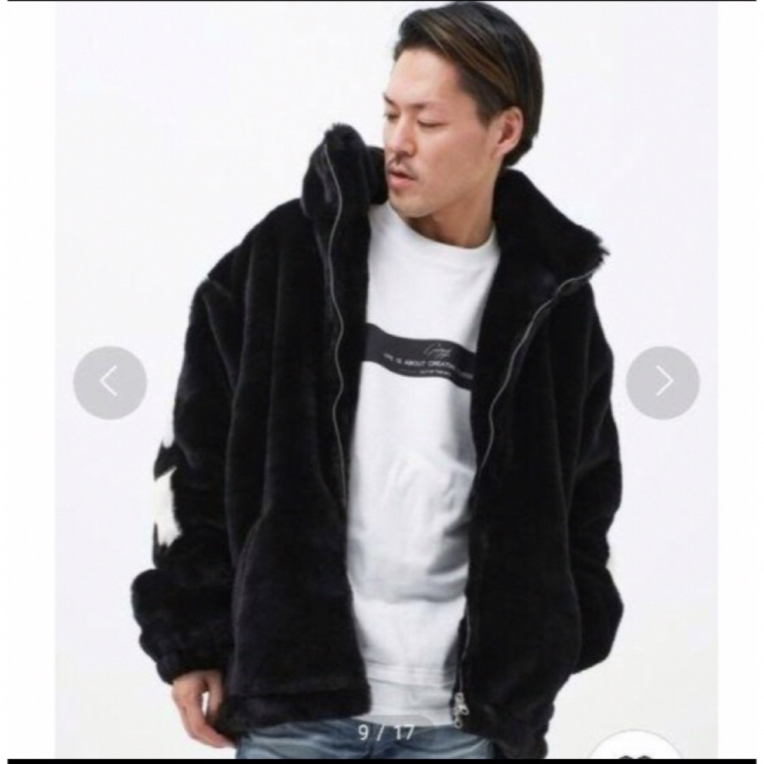 フリーディー　黒　ブルゾン（白もあります！） レディースのジャケット/アウター(ブルゾン)の商品写真