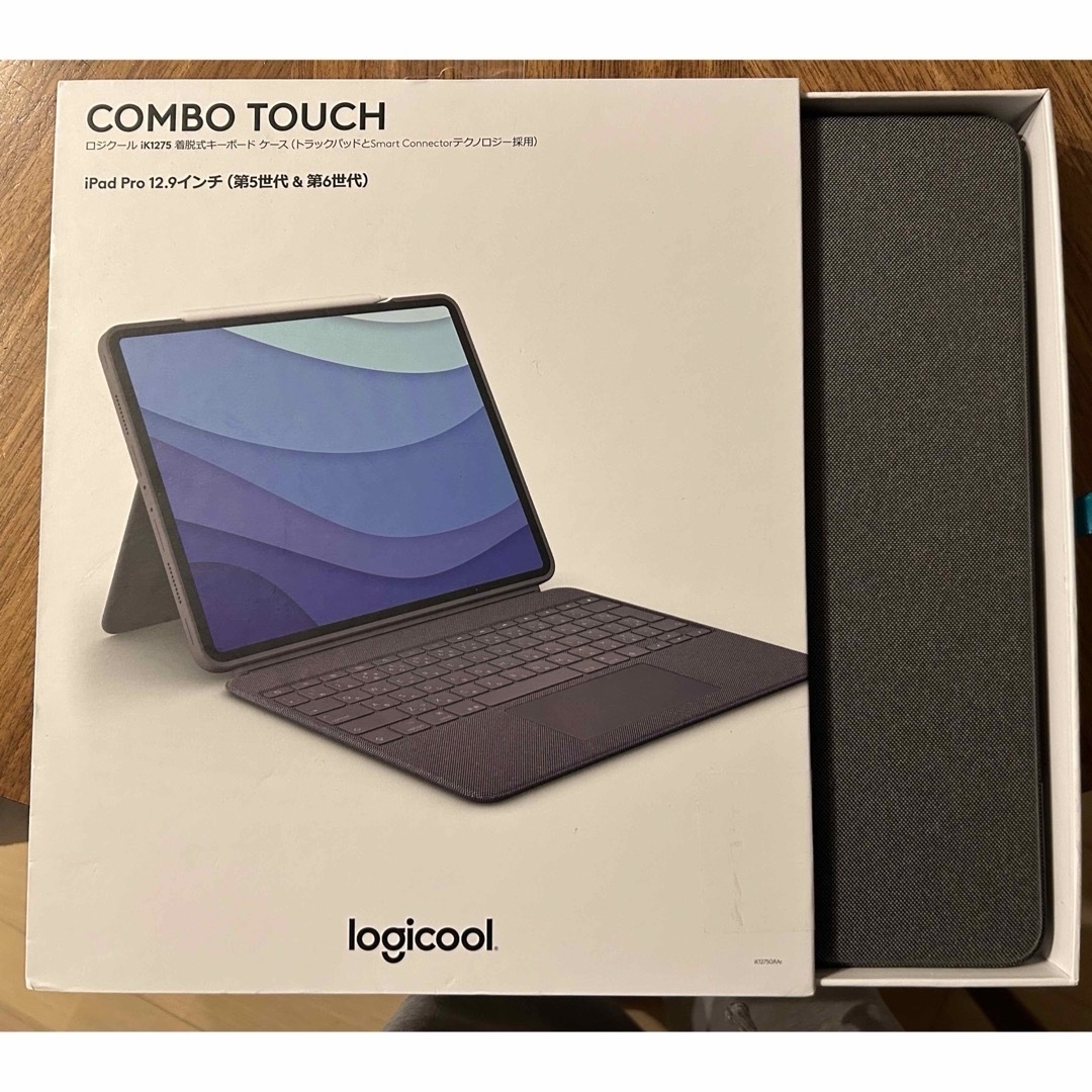 Logicool(ロジクール)の「COMBO TOUCH」iPad Pro12.9専用設計キーボード一体型ケース スマホ/家電/カメラのスマホアクセサリー(iPadケース)の商品写真