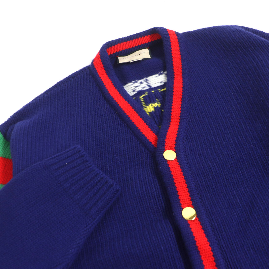 GUCCI - 美品 GUCCI グッチ 676389 ウール 100周年記念 ロゴ入り GUCCI - 美品 GUCCI グッチ 676389 ウール 100周年記念 ロゴ入り