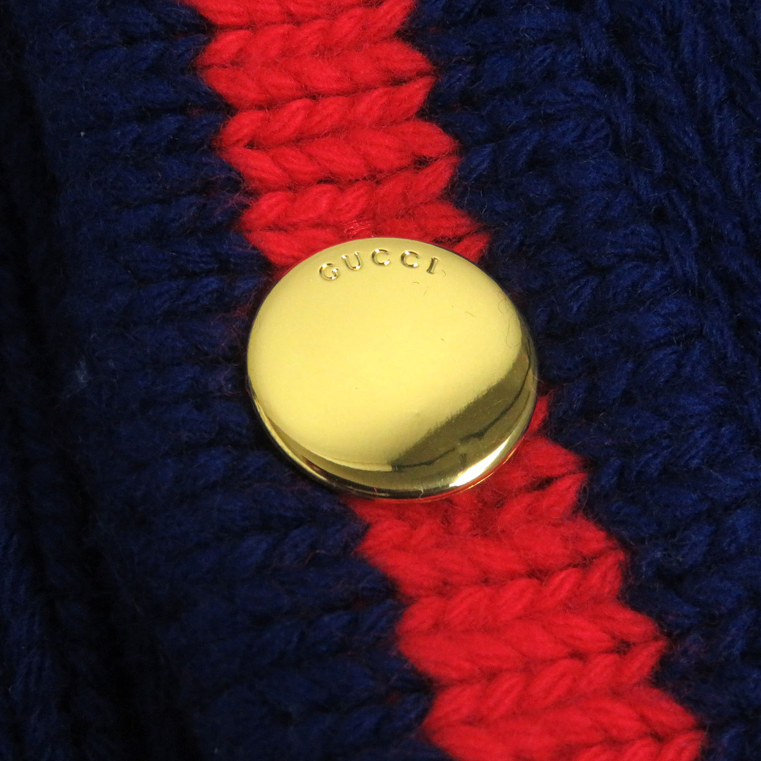 GUCCI - 美品 GUCCI グッチ 676389 ウール 100周年記念 ロゴ入り GUCCI - 美品 GUCCI グッチ 676389 ウール 100周年記念 ロゴ入り
