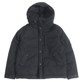 美品 THE NORTH FACE PURPLE LABEL ザノースフェイスパープルレーベル ND2871N Mountain Short Down Parka 65/35 Bayhead Cloth 光電子 ダウンジャケット ブラック WM 正規品 メンズ(ダウンジャケット)